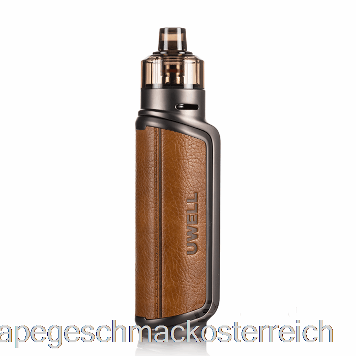 Uwell Aeglos P1 80W Pod Mod Kit Saddle Tan Vape Geschmack
